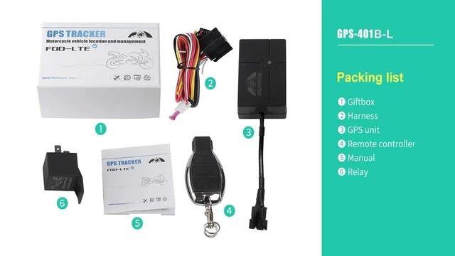 Alt view image 6 of 6 - 4G GPS Tracker for Vehicles BN-401B-L No Subscription Free APP & Platform Car Motorcycle Hidden Tracker Device Latin American Verison (BN-401B-L 4G)