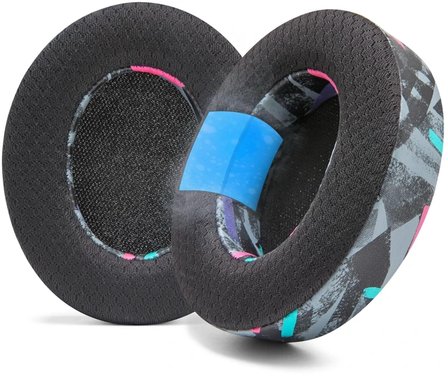 Main image of Freeze Studio Pro - Cooling Gel Ear Pads for Beats Studio Pro Made by Wicked Cushions Does Not Fit Any Other Beats Headphones. Enhanced Foam & Stronger Adhesive 90's Black