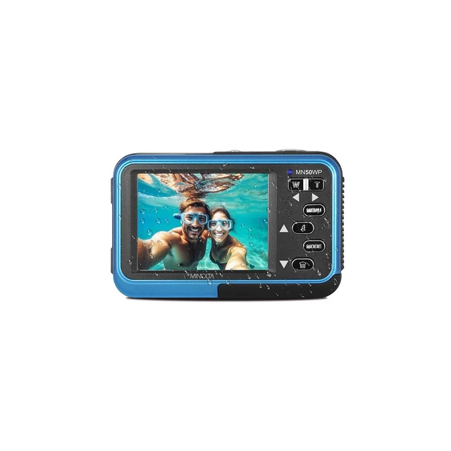 Alt view image 4 of 6 - MN50WP 48MP 5K Ultra HD Dual LCD Screen Waterproof Digital Camera Capture sharp photos and video with intuitive controls for travel, family and everyday moments