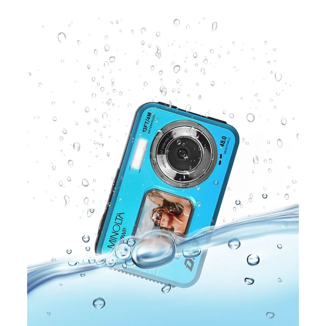 Alt view image 5 of 6 - MN50WP 48MP 5K Ultra HD Dual LCD Screen Waterproof Digital Camera Capture sharp photos and video with intuitive controls for travel, family and everyday moments