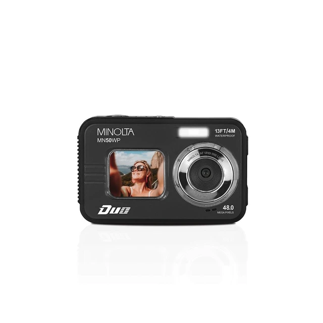 Alt view image 2 of 6 - MN50WP 48MP 5K Ultra HD Dual LCD Screen Waterproof Digital Camera - Black