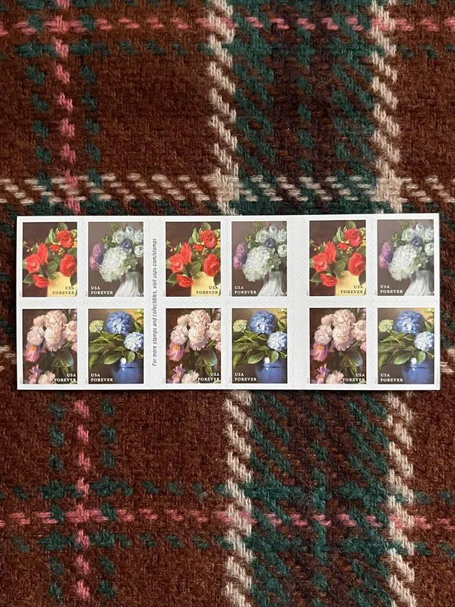 Main image of US Stamps 2017 Flowers from the Garden 5 Sheets of 20
