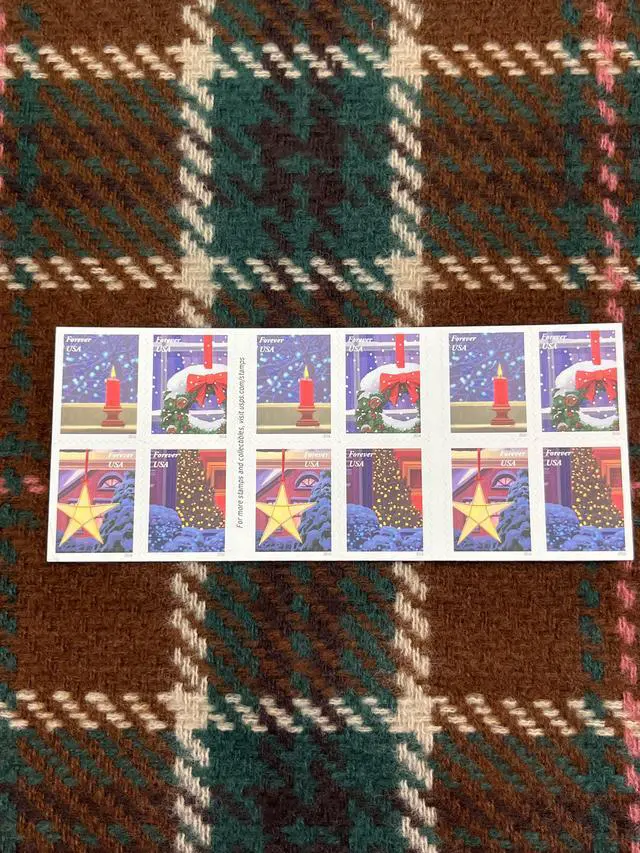 Main image of US Stamps 2016 Christmas Contemporary 5 Sheets of 20