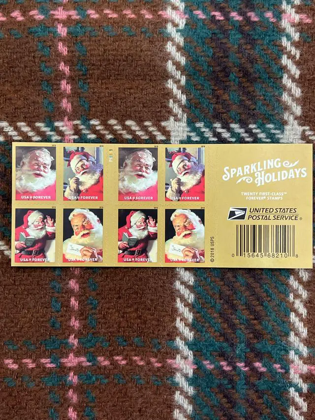 Alt view image 2 of 2 - US Stamps 2018 Sparkling Holidays Se-tenant 5 Sheets of 20