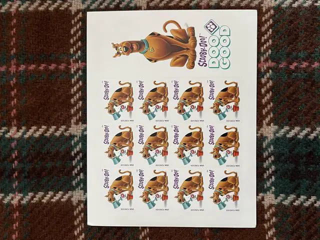 Main image of US Stamps 2018 Scooby-Doo 5 Sheets of 12