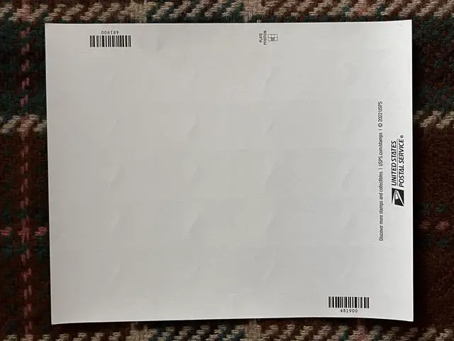 Alt view image 2 of 2 - US Stamps 2022 Shel Silverstein 5 Sheets of 20