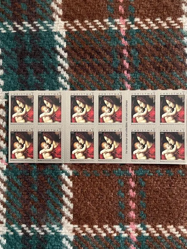 Main image of US Stamps 2018 Madonna and Child by Bachiacca 5 Sheets of 20