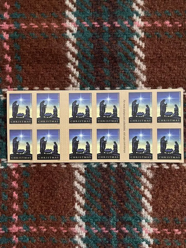 Main image of US Stamps 2016 Nativity 5 Sheets of 20