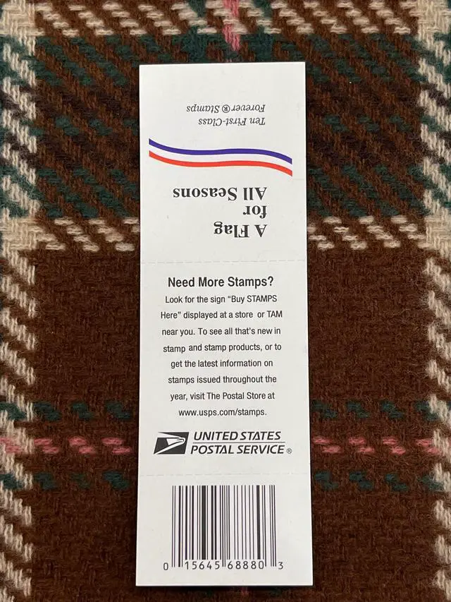 Alt view image 2 of 2 - US Stamps 2013 A Flag for All Seasons 5 Sheets of 10