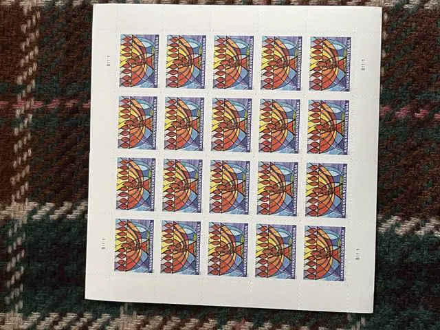 Main image of US Stamps 2022 Hanukkah 5 Sheets of 20