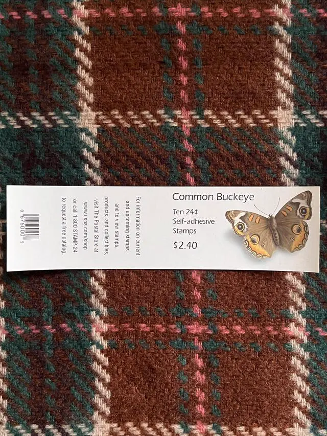 Alt view image 2 of 2 - US Stamps 2006 Common Buckeye 5 Sheets of 10