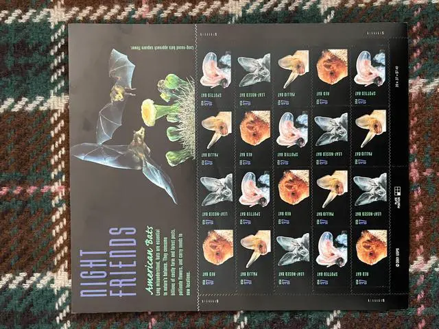 Main image of US Stamps 2002 American Bats 5 Sheets of 20