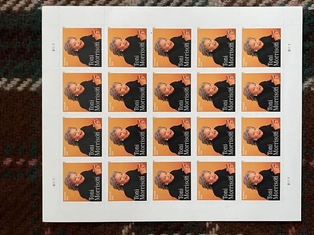 Main image of US Stamps 2023 Toni Morrison 5 Sheets of 20