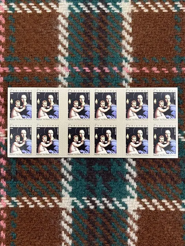 Main image of US Stamps 2011 Madonna of the Candelabra 5 Sheets of 20