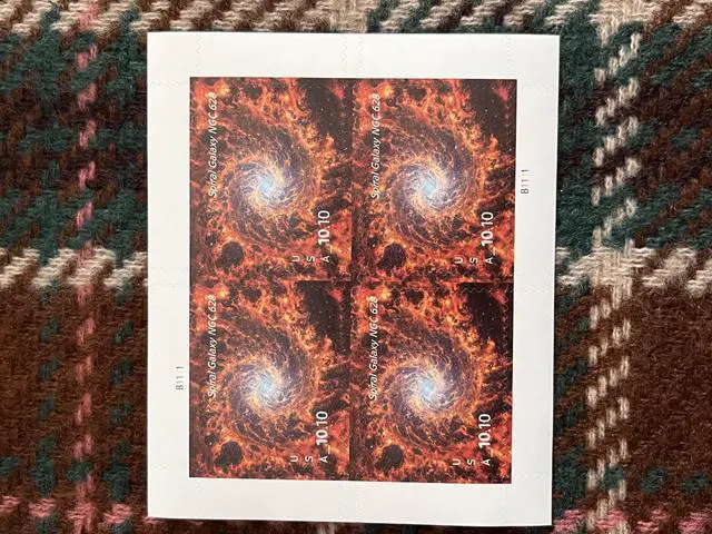 Main image of US Stamps 2025 Spiral Galaxy 5 Sheets of 4