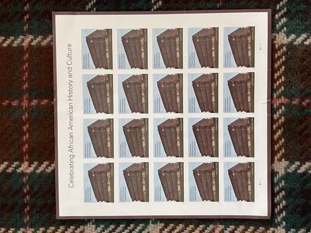 Main image of US Stamps 2017 National Museum of African American History and Culture 5 Sheets of 20