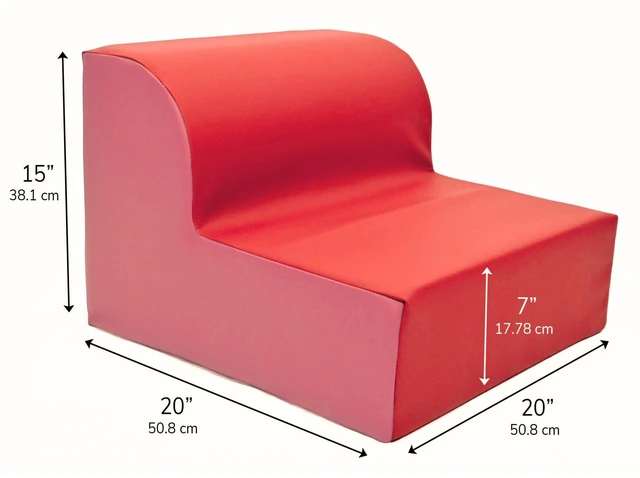 Alt view image 3 of 6 - Library Trio Cozy Kids Chairs, Toddler Flexible Seating Classroom Furniture for Preschool or Daycare, 3-Pack | Easy to Clean Water-Resistant Vegan Leather Kids Chair, High Density Foam Toddler Chair f