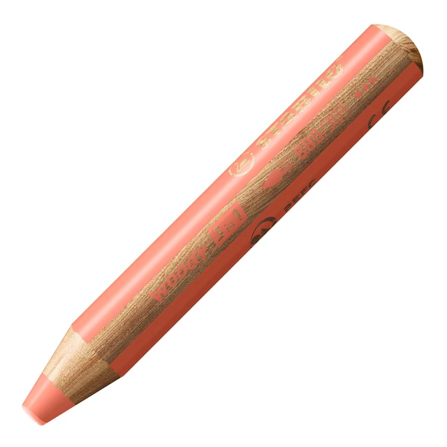Alt view image 2 of 6 - woody 3-in-1 - Multi-Talented Pencil - Pack of 18 - with 10 Assorted Standard, 6 Pastel colors, Sharpener and Paint Brush