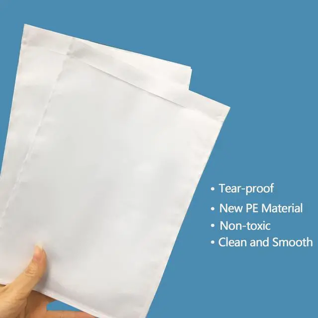 Alt view image 4 of 6 - 500 PCS 9.5"x 12" Clear Self-Adhesive Packing List Envelopes - Fit 8.5x11 inch Lettter - Shipping/Mailing Pouch Enclosed Bags for Packing Slips Invoice Label