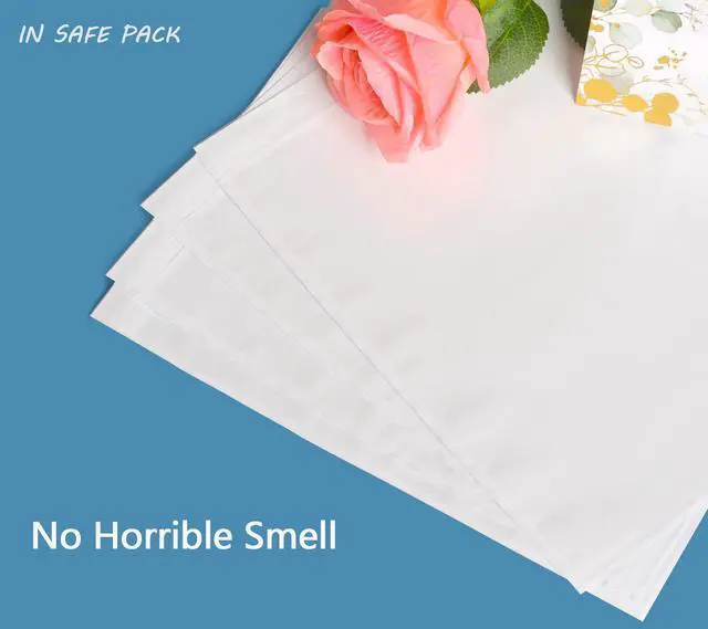 Alt view image 5 of 6 - 500 PCS 9.5"x 12" Clear Self-Adhesive Packing List Envelopes - Fit 8.5x11 inch Lettter - Shipping/Mailing Pouch Enclosed Bags for Packing Slips Invoice Label