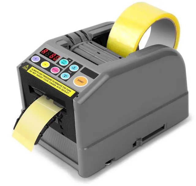 Main image of Ribbon Cutting Machine, Advanced 999mm Cut Length, Perfect for Shipping, Gift Wrapping, Schools, Restaurants, Businesses, & Home Use, Black