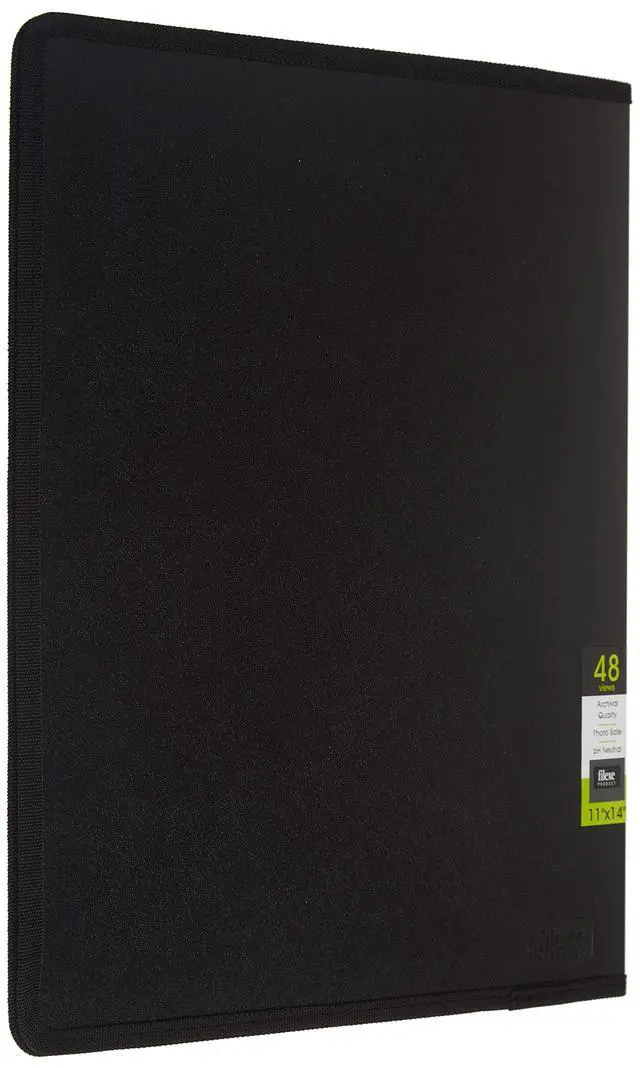 Alt view image 2 of 5 - 93630, Art Presentation Book, 24 Pocket, 11" x 14", 1 Each Black (Pack of 12)