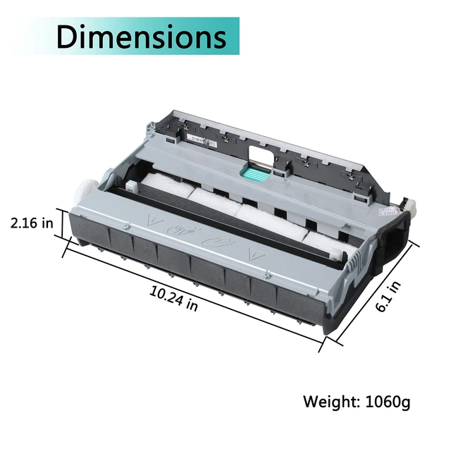 Alt view image 3 of 6 - CN598-67004 CN459-60375 Duplex Module Assembly Compatible Officejet X451 X551 X476 X576 / 973 974 Printers Ink Waste Collection Unit/Printer Maintenance