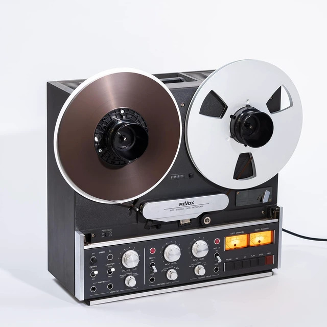 Alt view image 5 of 6 - RTM Studio Master Recording SM 911 ¼ inch - Reel to Reel Magnetic Tape for Audio Recording - 2500 ft Nab Pancake - 10.5 inch Diameter