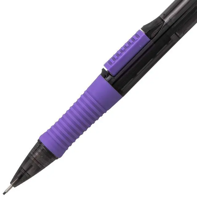 Alt view image 5 of 6 - Quick Click Pop Mechanical Pencil, (0.7mm) Med. Line, Assorted Barrels, Spinner Display - 42 Pieces (PD217A-42)