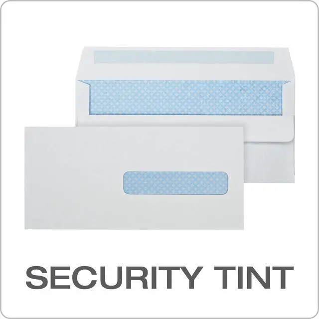 Alt view image 5 of 6 - Healthcare Claim Form #10 1/2 Envelopes, 1 Window, CMS-1500, Self Seal, Privacy Security Tint, 4-1/2 x 9-1/2 Inches, 24 lb White, 500/Box (QUA21438) (Pack of 5)