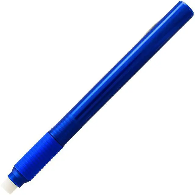 Alt view image 3 of 6 - Clic Eraser Grip, Retractable Eraser, Blue Barrel, Box of 12 (ZE22C) (Pack of 4)