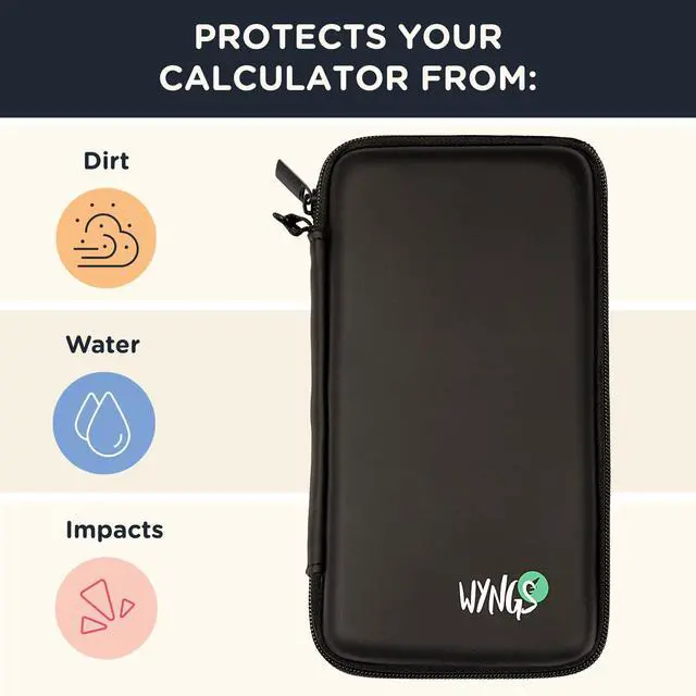 Alt view image 3 of 4 - HP Prime G2 Graphing Calculator Including Custom-fit Protective case Black
