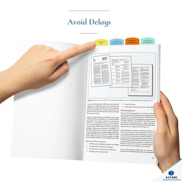 Alt view image 3 of 6 - Pre-Tabbed Pilots Handbook of Aeronautical Knowledge (PHAK) 2025 FAA Pilot Handbook with Color-Coded Tabs for Quick Reference, Perfect for Student Pilots