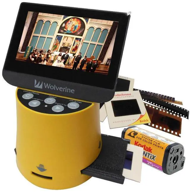 Main image of Titan 8-in-1 High Resolution 35mm, 127, 126, 110 and APS Film to Digital Converter with 4.3" Screen and HDMI Output