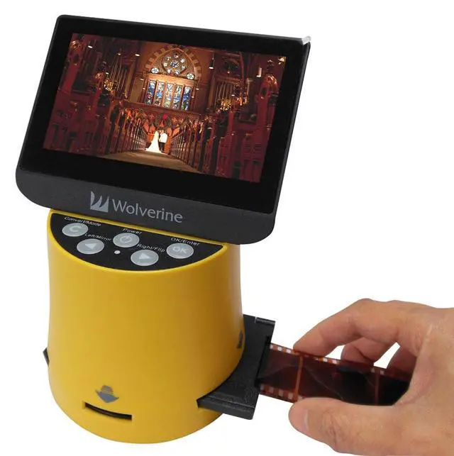 Alt view image 3 of 6 - Titan 8-in-1 High Resolution 35mm, 127, 126, 110 and APS Film to Digital Converter with 4.3" Screen and HDMI Output