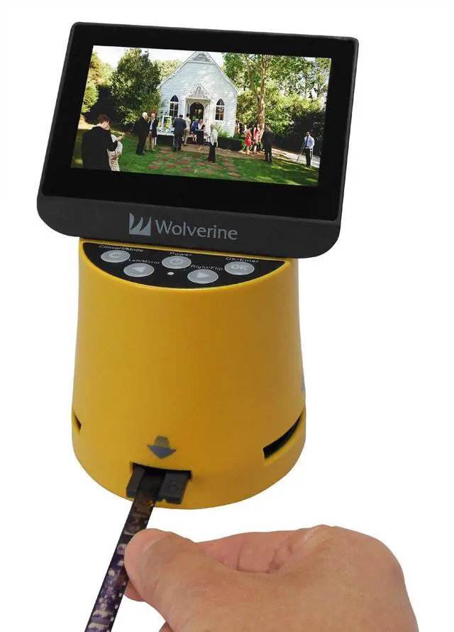Alt view image 4 of 6 - Titan 8-in-1 High Resolution 35mm, 127, 126, 110 and APS Film to Digital Converter with 4.3" Screen and HDMI Output