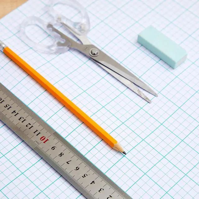 Alt view image 6 of 6 - 24 Pack Graph Paper Pads 8.5" x 11", 4x4 Quad Ruled, 50 Sheets/100 Pages Back to School Graph Paper for Engineer Architect Designer Mathematician Draftsman
