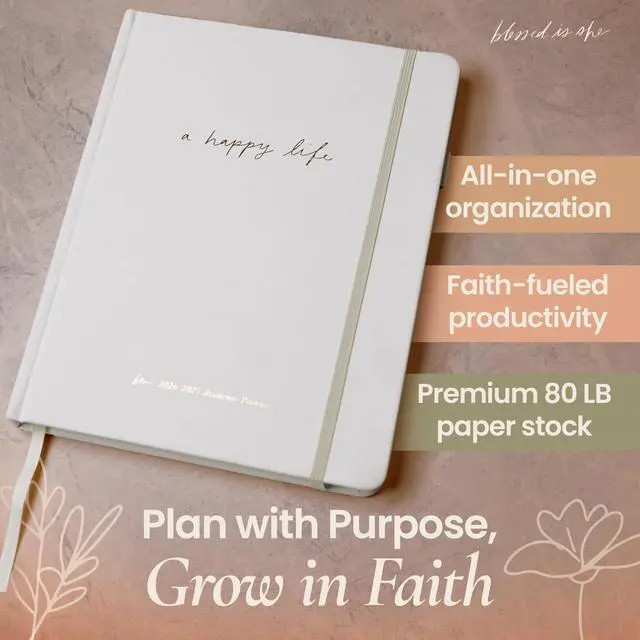 Alt view image 2 of 6 - Catholic Academic Planner 2026-2027 for Women Liturgical Planner with Prayer Prompts, Feast Days & Gratitude Journal 6.25 x 8.25, Mini Layout, Perfect Bound