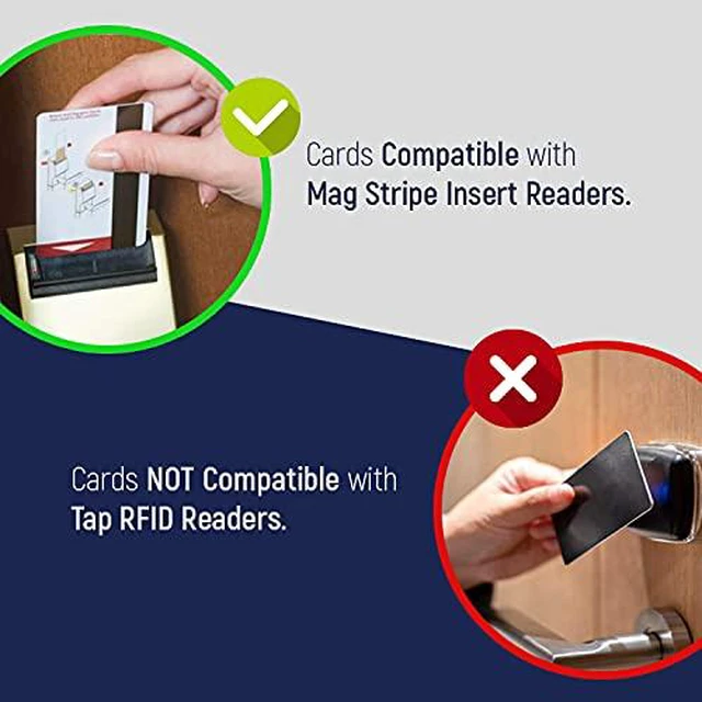 Alt view image 2 of 3 - Hotel & Motel Magnetic Stripe Key Cards (1000)