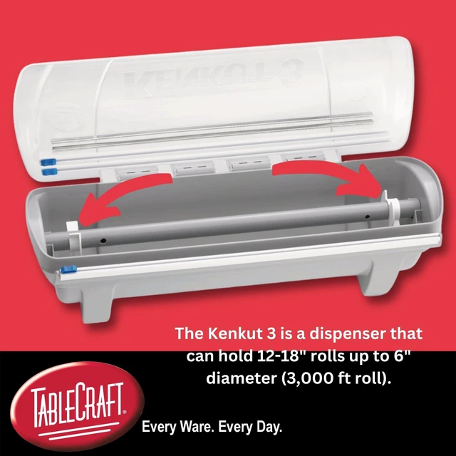 Alt view image 3 of 6 - Kenkut 3 Dispenser and Cutter Film and Foil