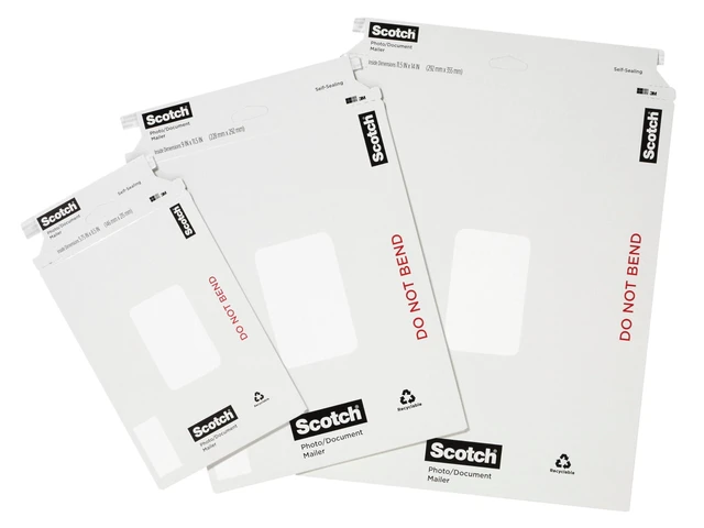 Alt view image 3 of 3 - Photo/Document Mailer, 9 x 11.5 Inches, 12 count (7917) (Pack of 12)