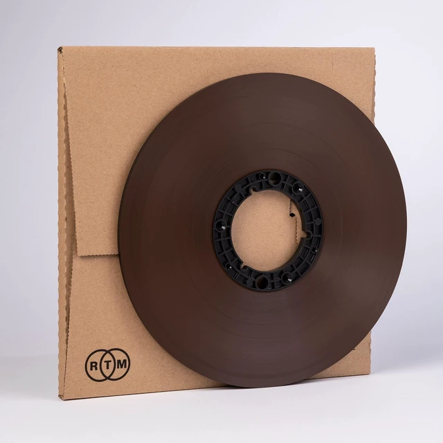 Main image of RTM Long Play Recording LPR 35 ¼ inch - Reel to Reel Magnetic Tape for Audio Recording - 3608 ft Nab Pancake - 10.5 inch Diameter