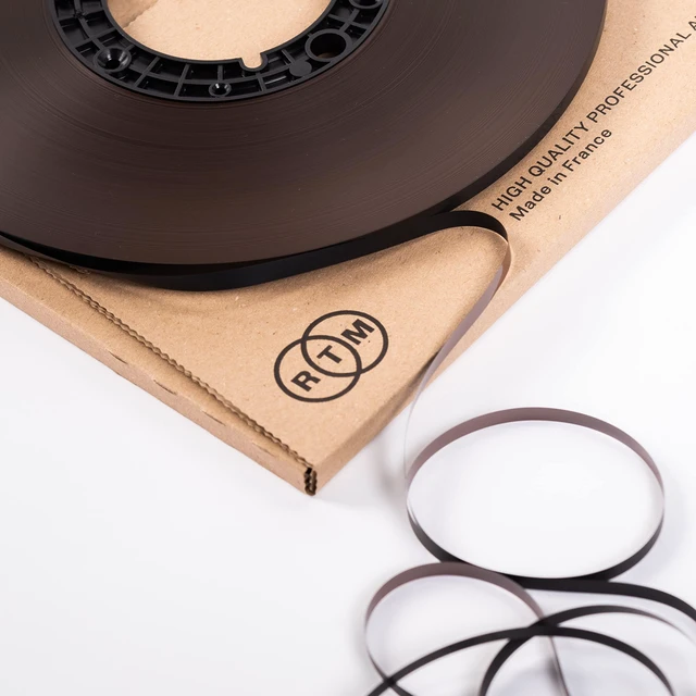 Alt view image 2 of 6 - RTM Long Play Recording LPR 35 ¼ inch - Reel to Reel Magnetic Tape for Audio Recording - 3608 ft Nab Pancake - 10.5 inch Diameter