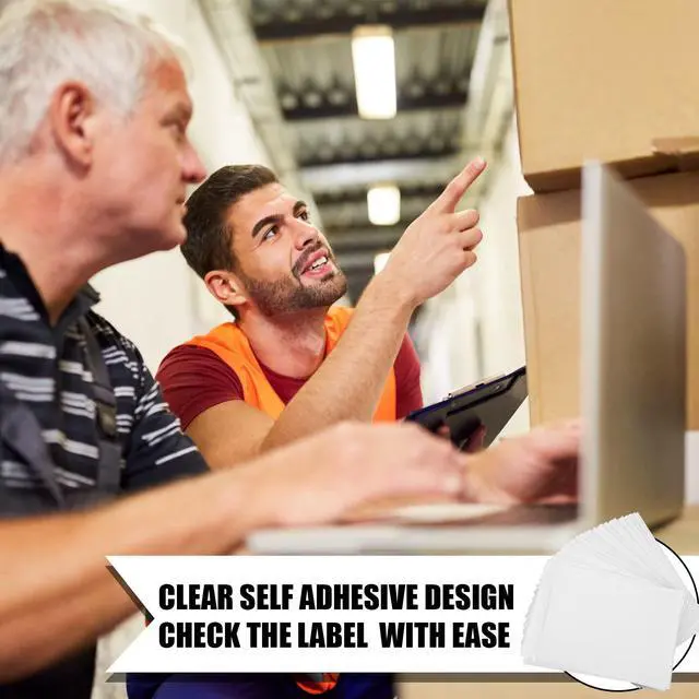 Alt view image 5 of 6 - 1000 Pcs 7"x10" Packing List Envelopes Clear Self-Adhesive Shipping Label Sleeves Bulk Mailing Slip Envelope Pouches Waterproof Loading Packing List Mailing Pouches for Shipping Supplies
