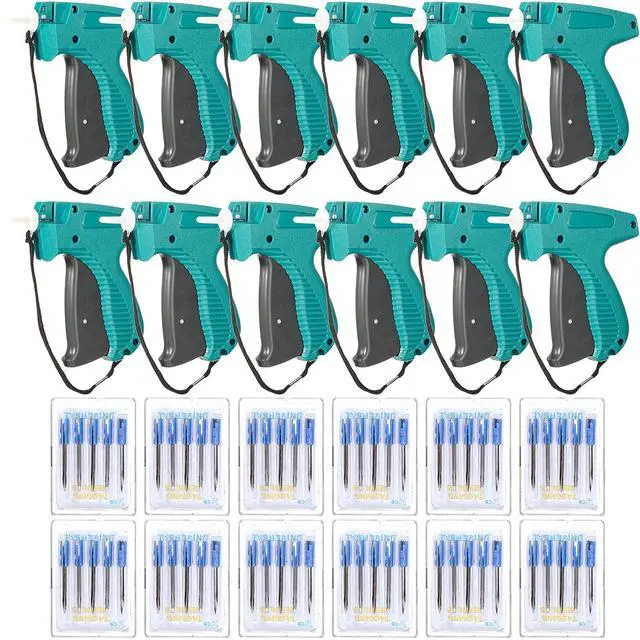 Main image of Clothes Tagging Applicator Garment Tag Attacher Label Tagging Machine with Steel Needles Fine Applications for Boutique Store Consignment Garage Yard Retail (18 Pieces)
