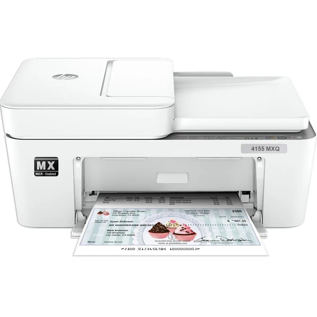 Alt view image 2 of 6 - 4155 MXQ MICR All-in-One Color Check Printer and Gold Check Printing Software (Windows) Bundle