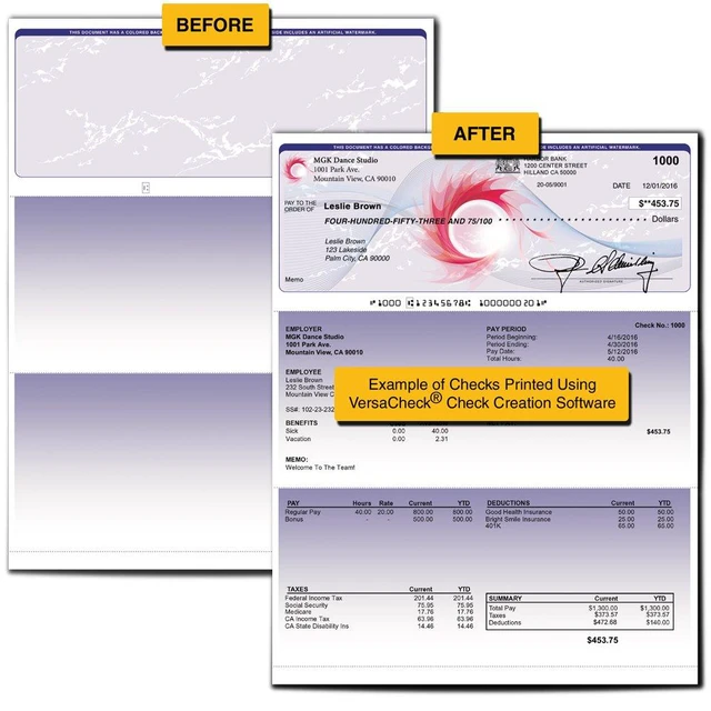 Alt view image 3 of 6 - 4155 MXQ MICR All-in-One Color Check Printer and Gold Check Printing Software (Windows) Bundle