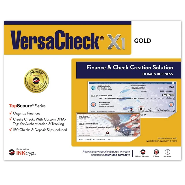 Alt view image 4 of 6 - 4155 MXQ MICR All-in-One Color Check Printer and Gold Check Printing Software (Windows) Bundle