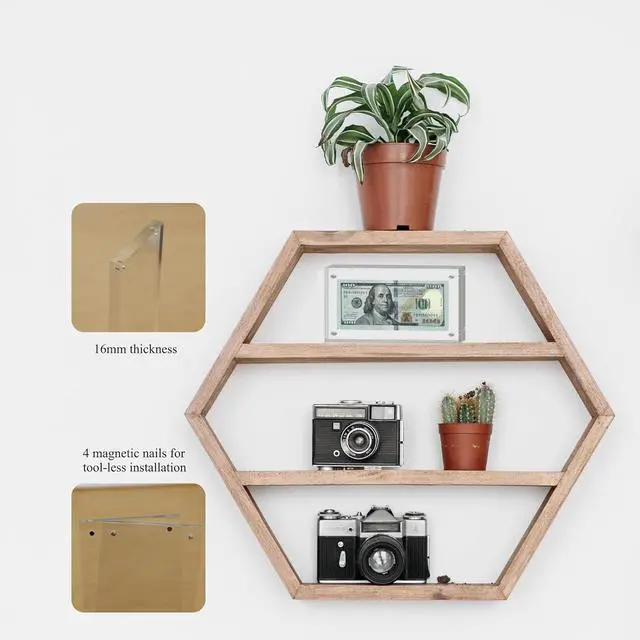 Alt view image 2 of 6 - Dollar Bill Frame Display Acrylic Dollar Bill Holder 3.9X7.8Inch Thickened Frame for Dollar Bill Display Case Magnet Currency Display Frame Self Standing for Money Picture Photos Display Case (20)