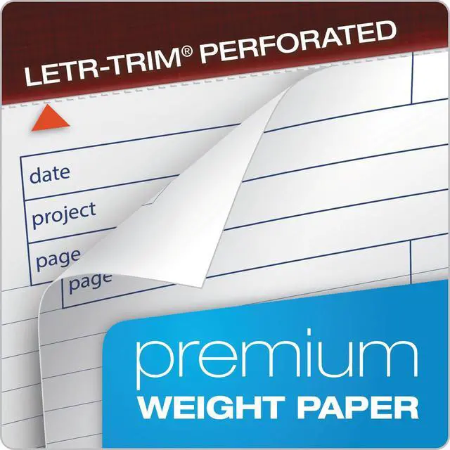 Alt view image 5 of 6 - Project Planning Pads 40 Sheets per Pad, 4 Pads per Pack (Pack of 12)
